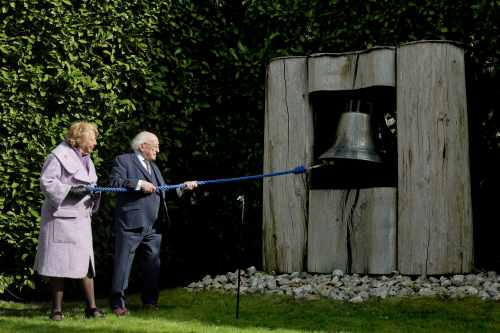 President Higgins hosts a special ceremony for those affected by the Covid 19 Pandemic