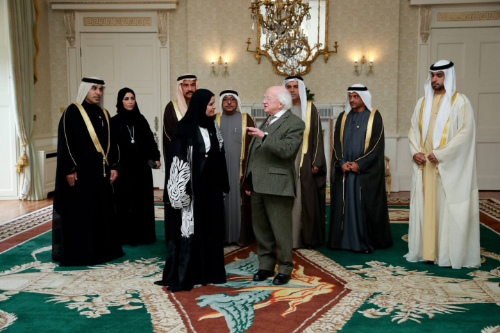 President receives Dr. Amal Al Qubaisi, Speaker of the UAE Assembly