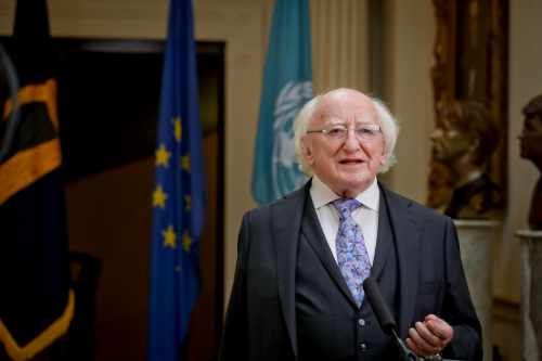 President Higgins addresses UN meeting on universal access to COVID-19 health technologies
