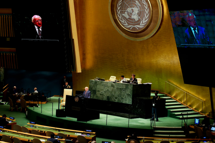 President addresses UN General Assembly
