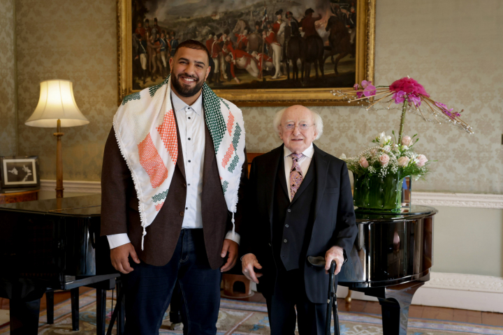 President receives Dr. Mohammed Mustafa on a Courtesy Call