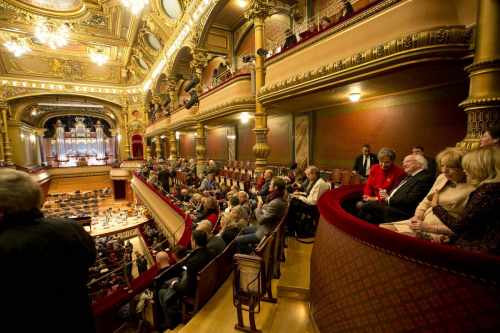 President Michael D Higgins and his wife Sabina with Christine Beerli Vice-President of the ICRC 