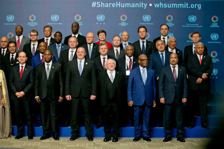 President attends the World Humanitarian Summit, Istanbul