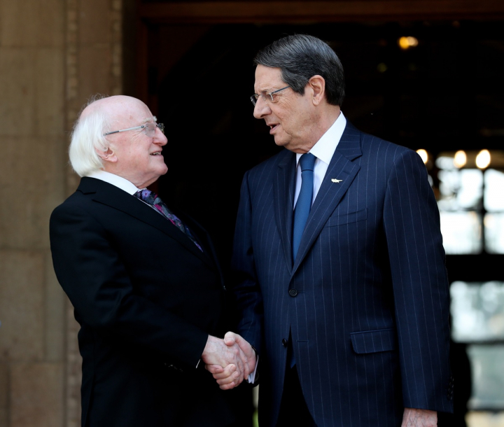 President meets President of Cyprus, H.E. Nicos Anastasiades