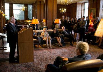President Higgins was guest of honour at a reception hosted by the University of California, Berkeley.
