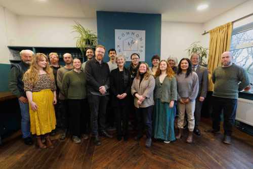 Tugann an tUachtarán Connolly cuairt ar an tIonad Eolais Choitianta