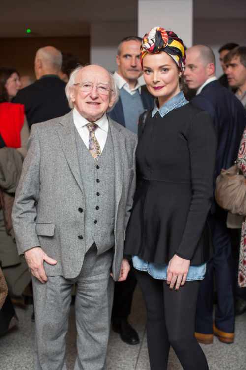 President Michael_D. Higgins & Martha Lynn