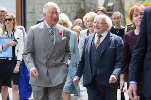 President and Sabina visit the Glencree Centre for Peace and Reconciliation