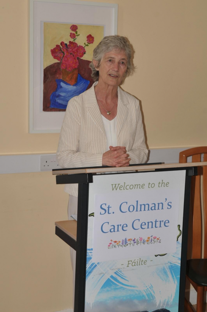 President Connolly visits St. Colman’s Care Centre