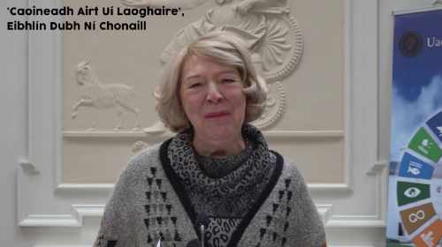 Sabina Higgins reads The Lament For Art Ó Laoghaire by Eibhlín Dhubh Ní Chonaill to mark International Women’s Day 2021
