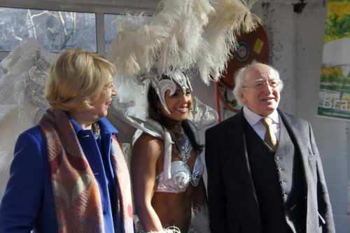 Sabina Higgins, Kelly and the President