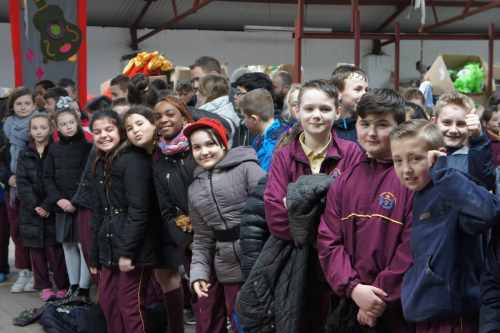 Students from St. James'