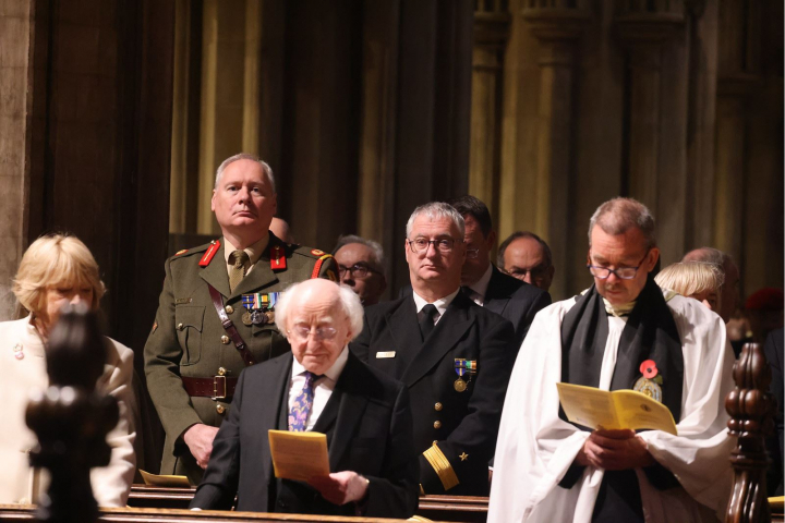 President attends the National Service of Remembrance