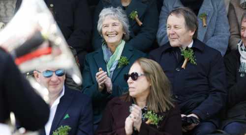 President Connolly attends the St. Patrick’s Day Parade
