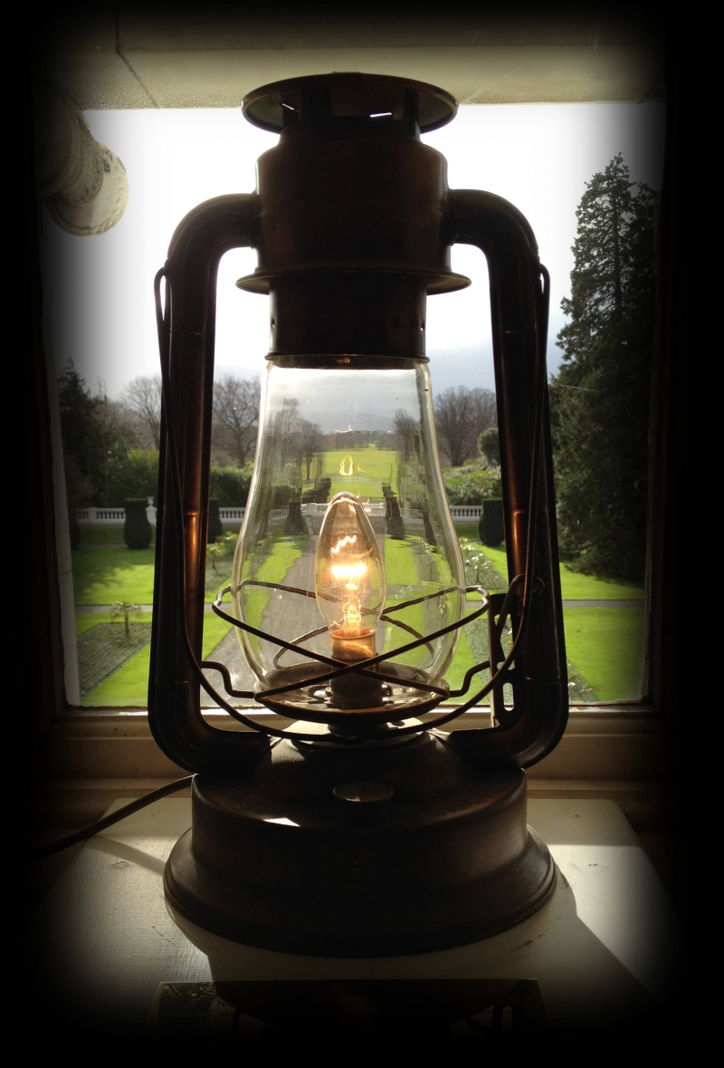 The Tilley lamp for the diaspora is always on at Áras an Uachtaráin