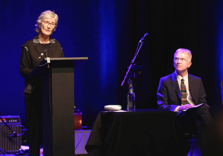President Connolly attends 30th anniversary of the Town Hall Theatre, Galway