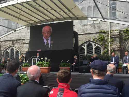 President participates in the National Famine Commemoration Ceremony