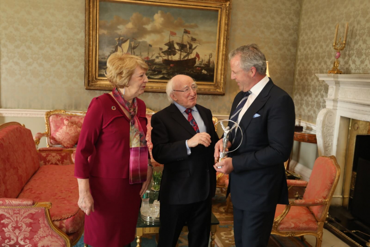 President receives representatives of Active Communities Network, Belfast