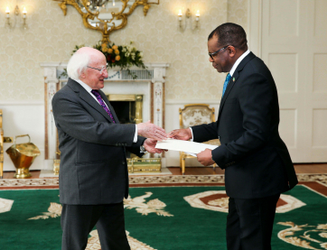 H.E. Mr. Muyeba Shichapwa Chikonde, Ambassador of the Republic of Zambia