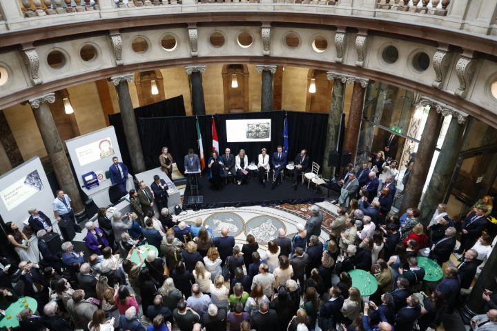 President attends the “Words on the Wave: Ireland and St. Gallen in Early Medieval Europe” Exhibition