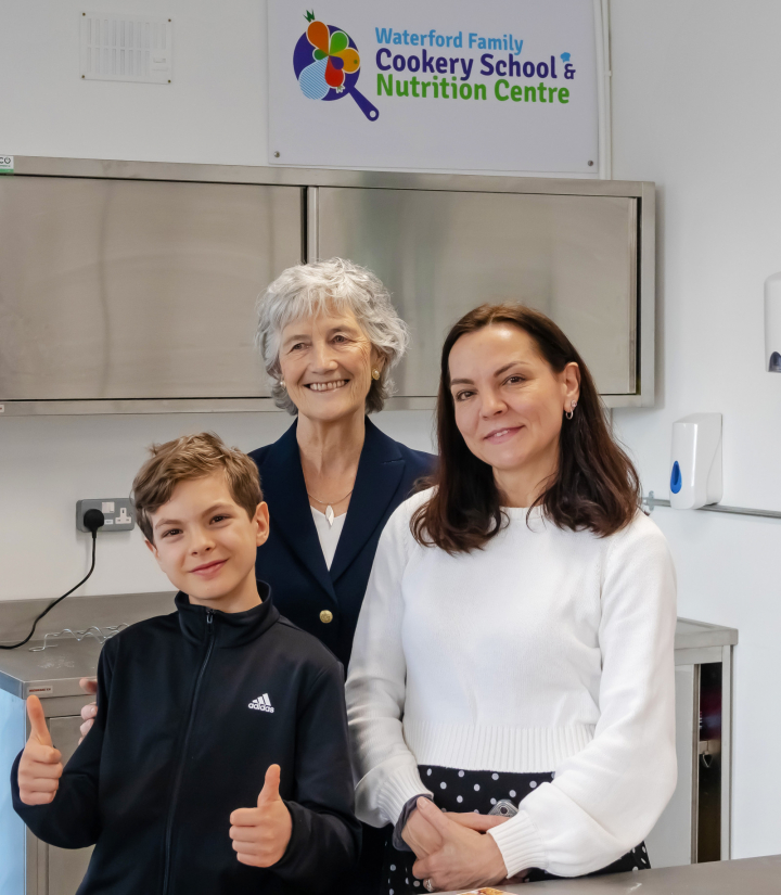 President Connolly visits BRILL Family Resource Centre