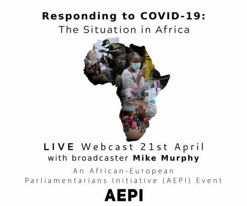 Thug an tUachtarán aitheasc do chomhdháil gréasáin  AEPI  ‘Responding to Covid-19 - The situation in Africa’