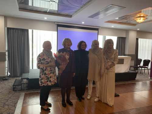 Sabina visits the Muslim Sisters of Éire’s, International Women’s Day Event