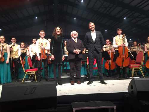 President and Sabina attend Peace Proms 2019