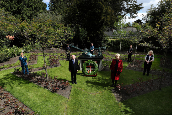 President and Sabina mark International Workers’ Memorial Day