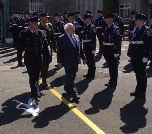 President is guest of honour at an event entitled “1916 Commemorations in Irish Prisons”
