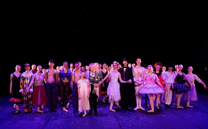 Sabina attends the Irish National Youth Ballet’s production of ‘The Nutcracker’