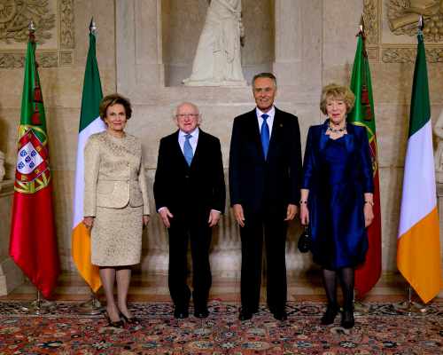 State Dinner hosted by President Cavaco Silva and Mara Cavaco Silva.