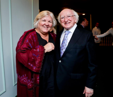 President Higgins meeting with Aleida Guevara March daughter of Che Guevara