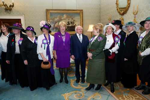 President hosts a reception to mark International Women’s Day 2018
