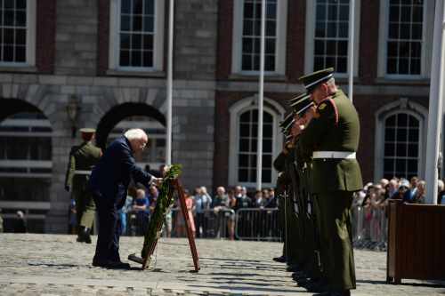 President attends a State Event marking the 60th Anniversary of Irish UN Peacekeeping deployments