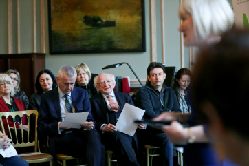 Adrian O’ Neill, Ambassador to Ireland, President Higgins