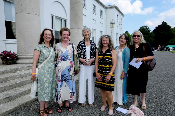 President Connolly and Brian McEnery host a Garden Party