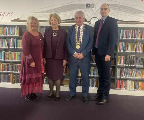 Sabina officially launched the Galway Public Libraries Decade of Centenaries Programme for International Women’s Day