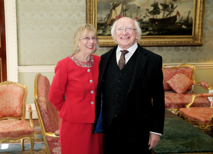 President attends requiem mass for Sally O’Neill