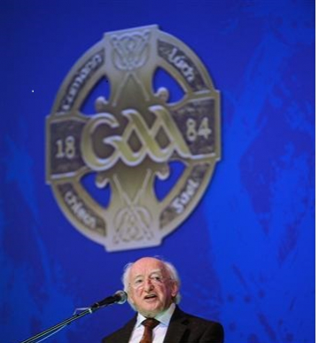 President in Derry and Belfast