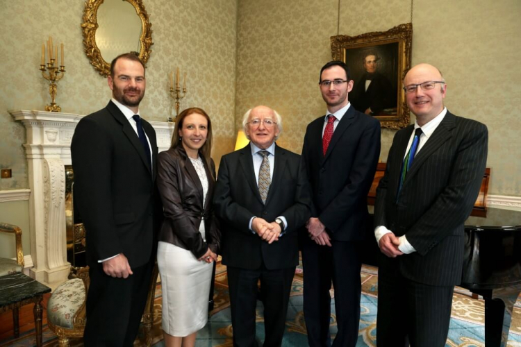 Winners of the SFI President of Ireland Young Researchers Award