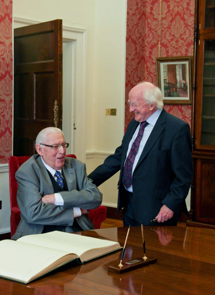 Statement by President Michael D. Higgins – Dr Ian Paisley