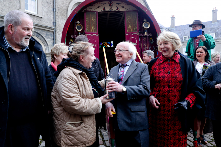 President Higgins on discrimination and exclusion of Travellers