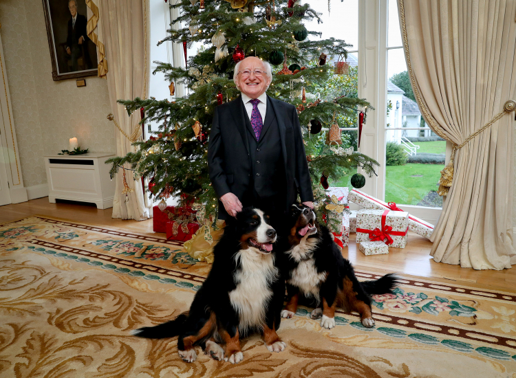 A Christmas and New Year message from President of Ireland, Michael D. Higgins 2019