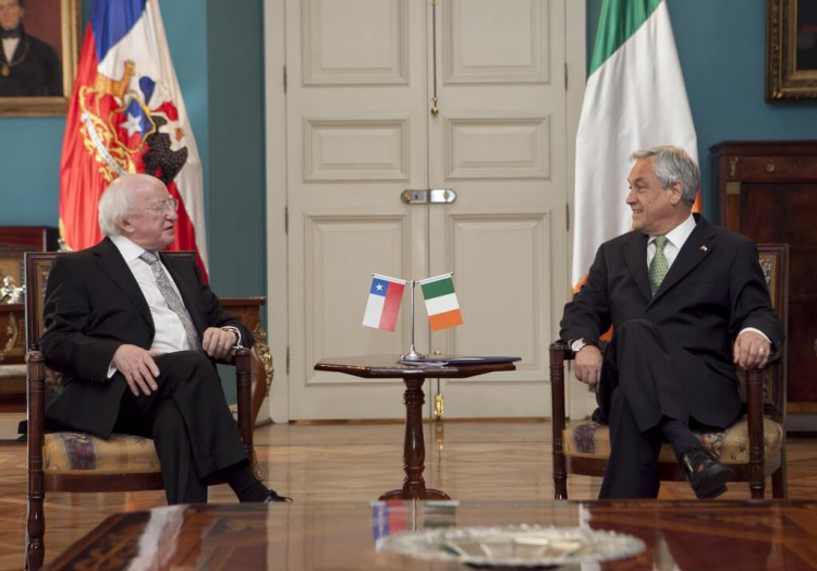 President Michael D. Higgins on his Official visit to South America