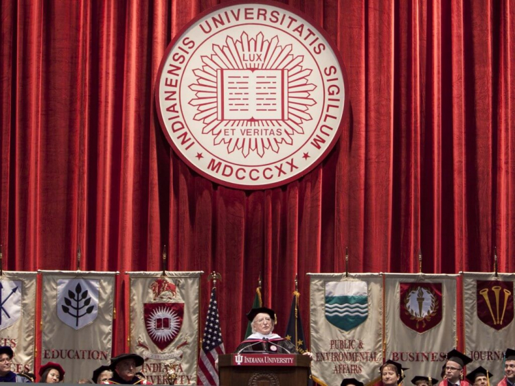 Address at Indiana University Commencement Ceremony