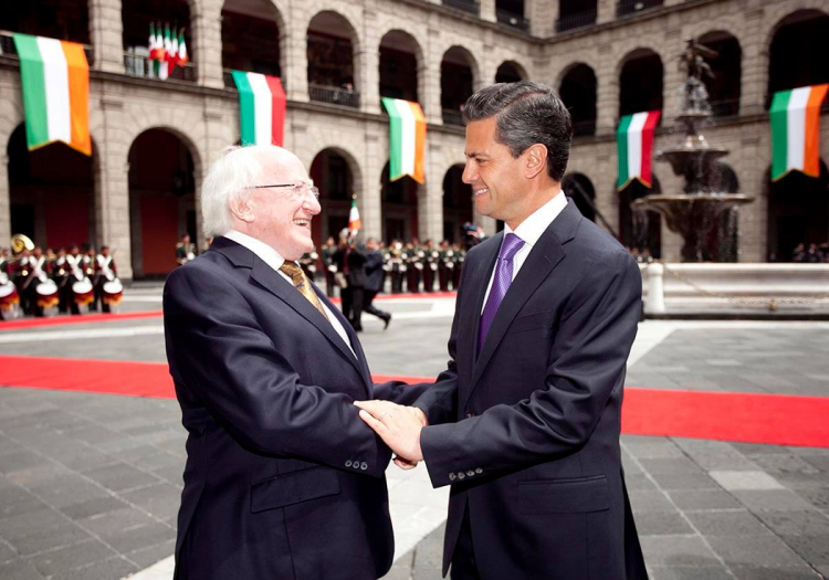 President Higgins makes Official Visits to Mexico, El Salvador And Costa Rica