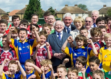 Visit to the Emerald GAA Grounds, Ruislip, 23 June 2012