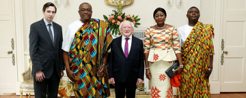 New Ambassadors present Credentials