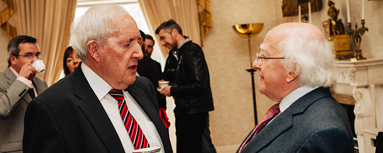 Statement from President Michael D. Higgins – Bill O’Herlihy